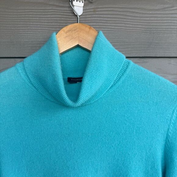 Talbots 100% cashmere turtleneck sweater - Picture 2 of 5